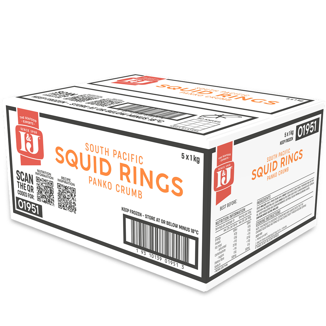 Panko Crumb Natural Squid Ring